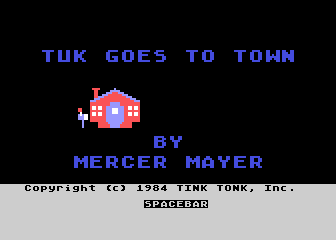 Tink! Tonk! - Tuk Goes to Town atari screenshot