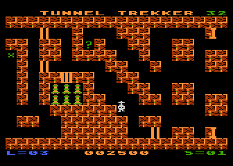 Tunnel Trekker atari screenshot