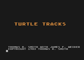Turtle Tracks atari screenshot