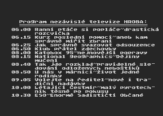 TV Hroba atari screenshot