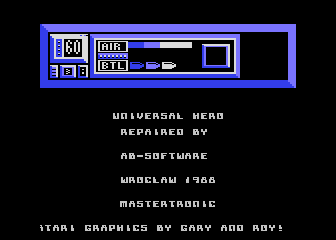Universal Hero atari screenshot