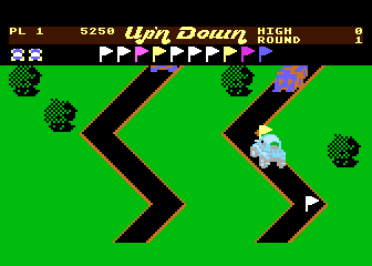 Up'n Down atari screenshot