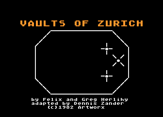 Vaults of Zurich (The) atari screenshot