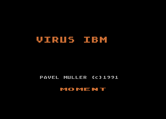 Virus IBM atari screenshot