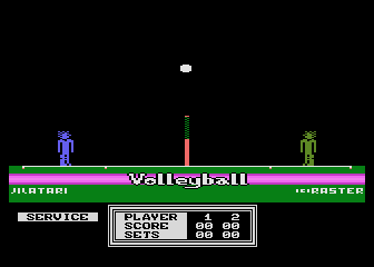 Volleyball atari screenshot