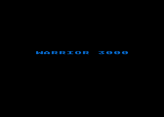 Warrior 3000 atari screenshot