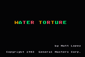 Water Torture atari screenshot