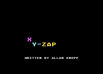X-Y-Zap atari screenshot