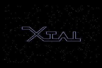 Xtal - Adventure in Space atari screenshot