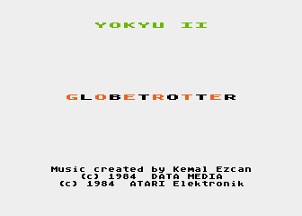 Yokyu II - Globetrotter atari screenshot