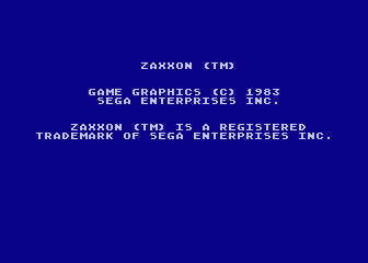 Zaxxon atari screenshot