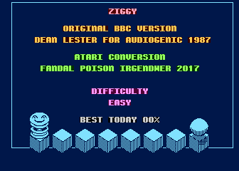 Ziggy atari screenshot