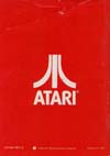 Atari 2600 VCS  catalog - Atari France - 1981
(40/40)