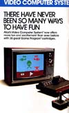 Atari 2600 VCS  catalog - Atari - 1980
(2/48)
