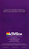 Atari 2600 VCS  catalog - Activision - 1982
(10/10)
