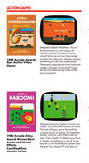 Atari 2600 VCS  catalog - Activision - 1983
(8/20)