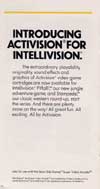 Atari 2600 VCS  catalog - Activision - 1982
(12/16)
