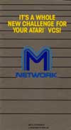 Atari M Network / Mattel Electronics 0151-0050 catalog