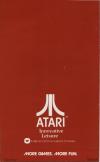 Atari 2600 VCS  catalog - Atari - 1978
(23/23)