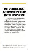 Atari 2600 VCS  catalog - Activision - 1982
(15/20)