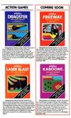 Atari 2600 VCS  catalog - Activision - 1981
(4/6)