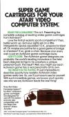Atari 2600 VCS  catalog - Activision - 1981
(5/6)