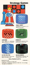3-D Tic-Tac-Toe Atari catalog