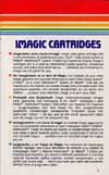 Atari 2600 VCS  catalog - Imagic - 1982
(3/20)
