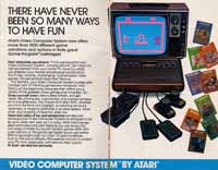 Atari 2600 VCS  catalog - Atari - 1979
(2/33)