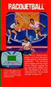Racquetball Atari catalog