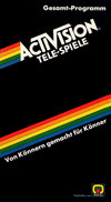 Atari 2600 VCS  catalog - Activision (USA) - 1982
(1/12)