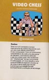 Video Chess Atari catalog