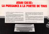 Atari 400 800 XL XE  catalog - Atari France
(2/4)