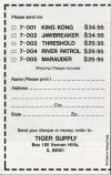 Atari 2600 VCS  catalog - Tigervision - 1982
(8/8)