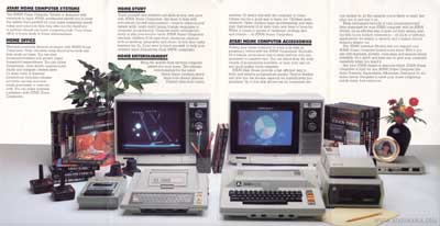 Atari 400 800 XL XE  catalog - Atari - 1981
(2/5)