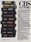 Atari 2600 VCS  catalog - CBS Electronics - 1982
(12/20)