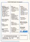 Atari ST  catalog - Atari France - 1986
(2/2)