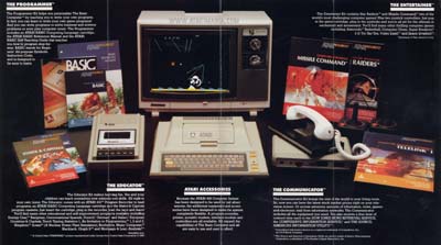 Atari 400 800 XL XE  catalog - Atari - 1981
(3/5)