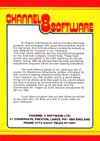 Atari 400 800 XL XE  catalog - Channel 8 Software
(2/8)