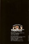 Atari 2600 VCS  catalog - Tigervision - 1983
(12/12)