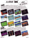 Atari 7800  catalog - Atari - 1986
(2/2)