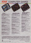 Atari 400 800 XL XE  catalog - Atari - 1984
(2/2)