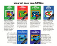 Atari 2600 VCS  catalog - Activision - 1980
(2/3)
