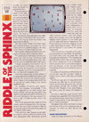 Riddle of the Sphinx Atari catalog