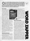 Word Zapper Atari catalog