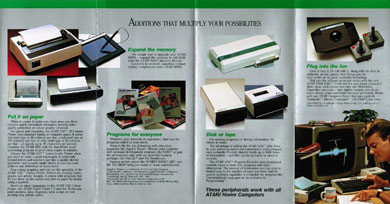 Atari 400 800 XL XE  catalog - Atari New Zealand / Monaco - 1983
(3/4)