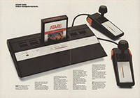 Atari 2600 VCS  catalog - Atari Elektronik - 1984
(2/3)