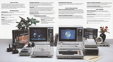 Atari 400 800 XL XE  catalog - Atari Elektronik - 1982
(3/4)