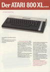 Atari 400 800 XL XE  catalog - Atari Elektronik - 1985
(5/6)