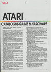 Atari 2600 VCS  catalog - Atari Suomi - 1984
(12/12)